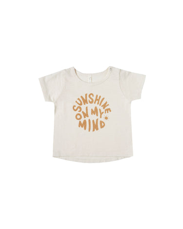 Rylee + Cru Sunshine on my mind tee, Butter